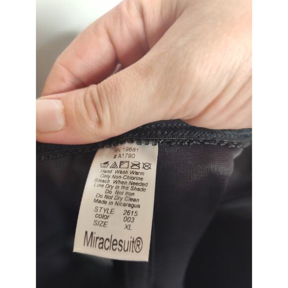 MiracleSuit Inches Off Black Waist Cincher XL - Picture 3 of 4